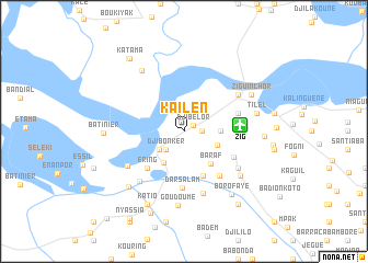 map of Kaïlen