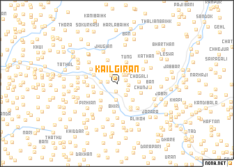 map of Kailgirān