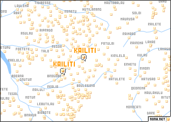 map of Kailiti