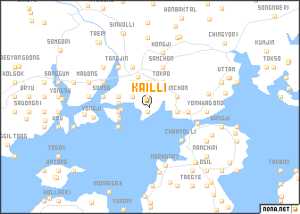 map of Kail-li