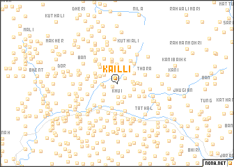 map of Kailli