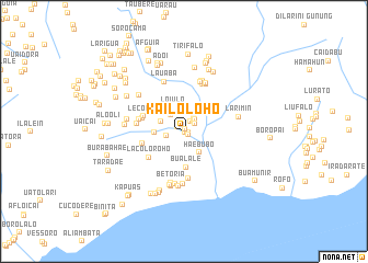 map of Kailoloho