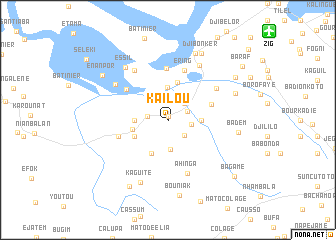 map of Kaïlou