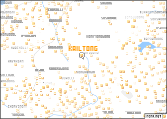 map of Kail-tong