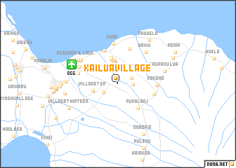 map of Kailua Village