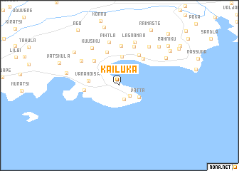 map of Kailuka