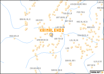 map of Kaimalehoo