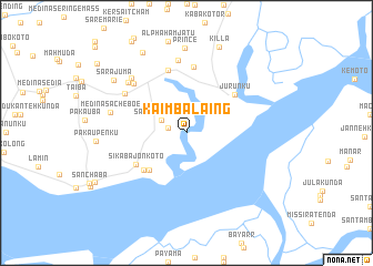 map of Kaimbalaing