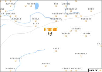 map of Kaimba