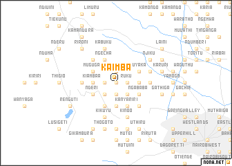 map of Kaimba