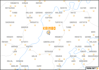 map of Kaimbo