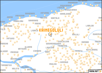map of Kaimegoluli