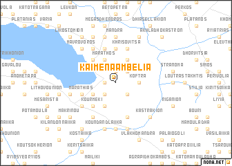 map of Kaiména Ambélia