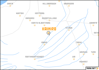 map of Kaimiro