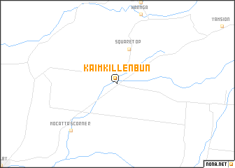 map of Kaimkillenbun