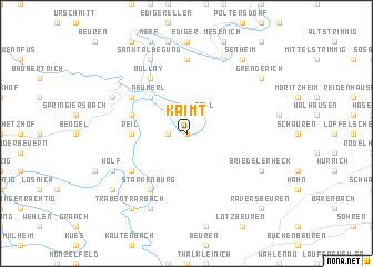 map of Kaimt
