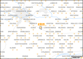 map of Kaim