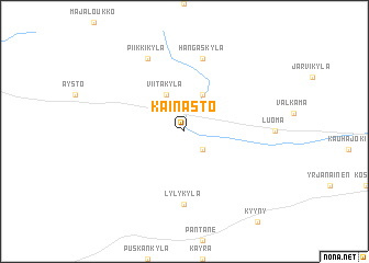 map of Kainasto