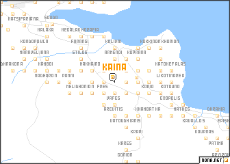 map of Káïna