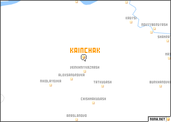 map of Kainchak