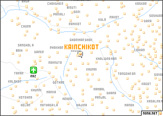 map of Kāinchi Kot