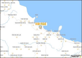 map of Kainde