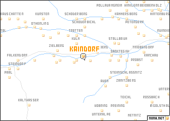 map of Kaindorf