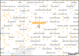 map of Kaindorf