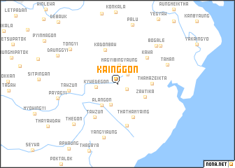 map of Kainggon