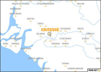 map of Kaingshe