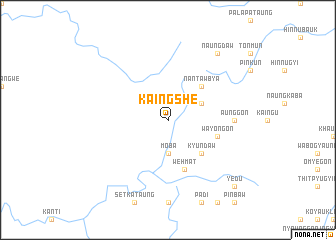 map of Kaingshe