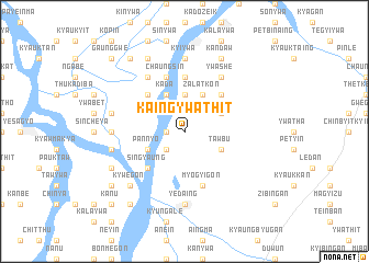 map of Kaingywathit