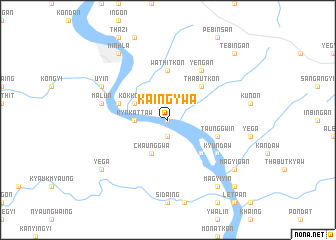 map of Kaingywa