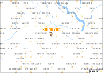 map of Kaingywa