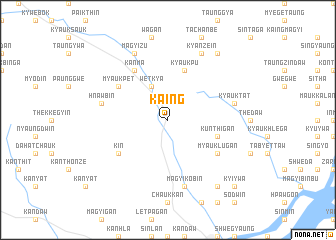 map of Kaing