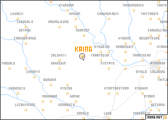 map of Kaing