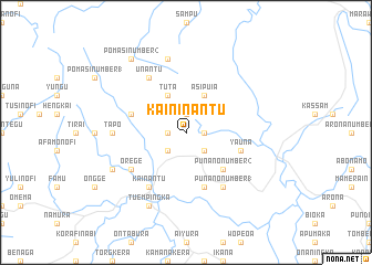 map of Kaininantu