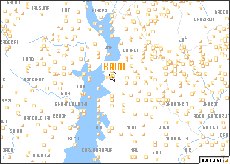 map of Kaini