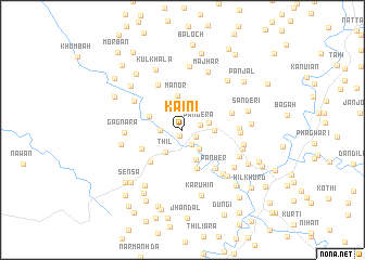 map of Kaini