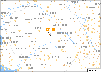map of Kaini
