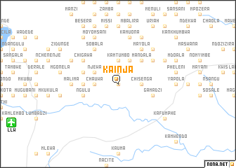map of Kainja