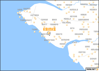 map of Kainke