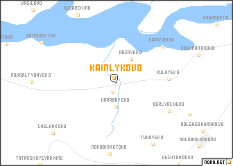 map of Kainlykovo