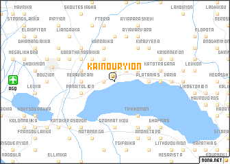 map of Kainoúryion