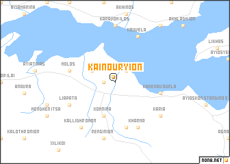 map of Kainoúryion