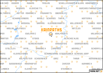 map of Kainraths