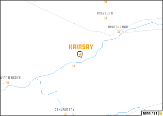 map of Kainsay