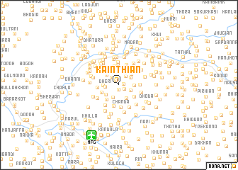 map of Kainthiān