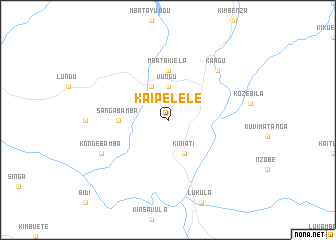 map of Kai-Pelele