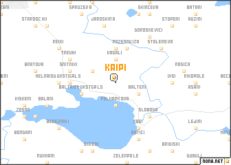 map of Kaipi